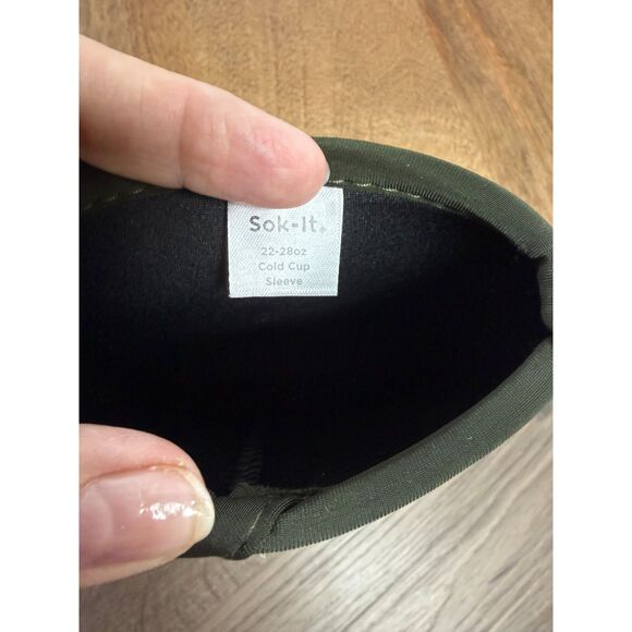 Sok It JAVASOK Neoprene Cold Sleeve for 22-28oz Cups PUMPKINS MEDIUM - Picture 3 of 3